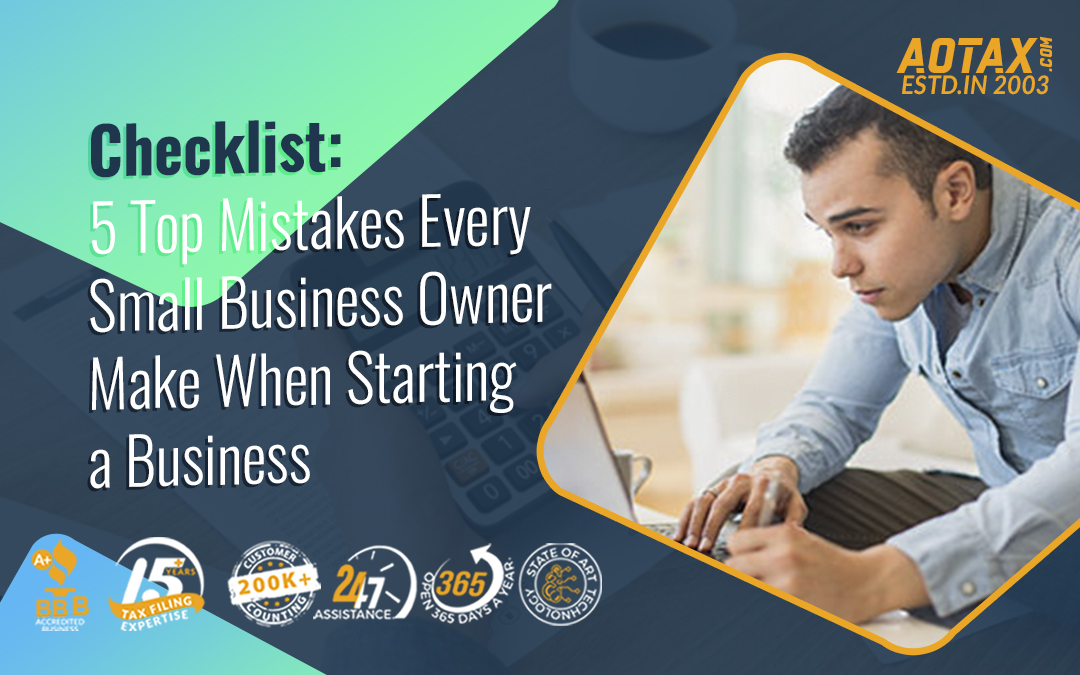 Checklist 5 Top Mistakes Every Small Business Owner Make When Starting a Business