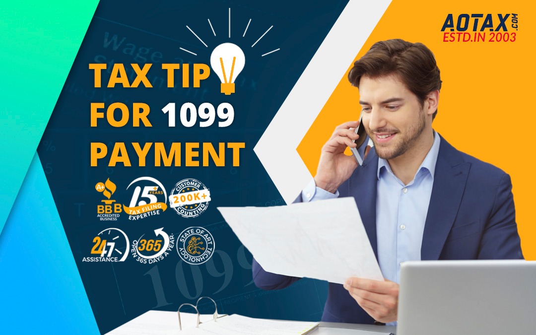 Tax tip for 1099 payment