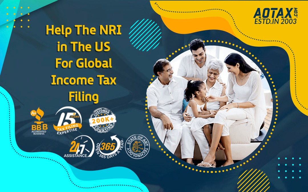 Help the NRI in the US for global income tax filing