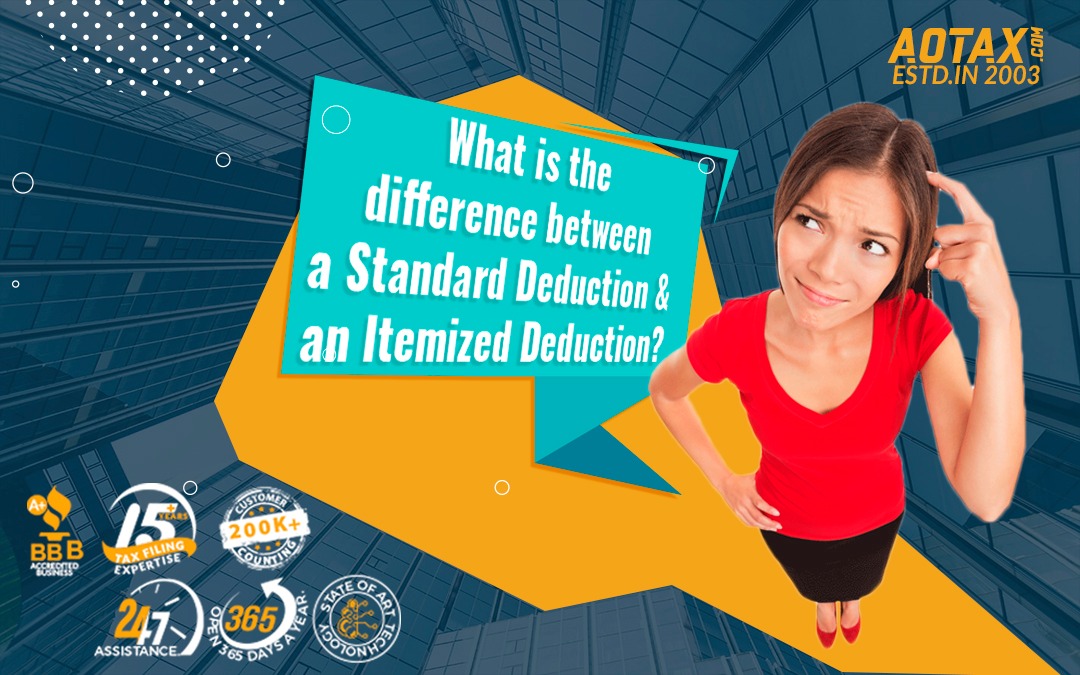 What is the difference between a Standard Deduction and an Itemized Deduction