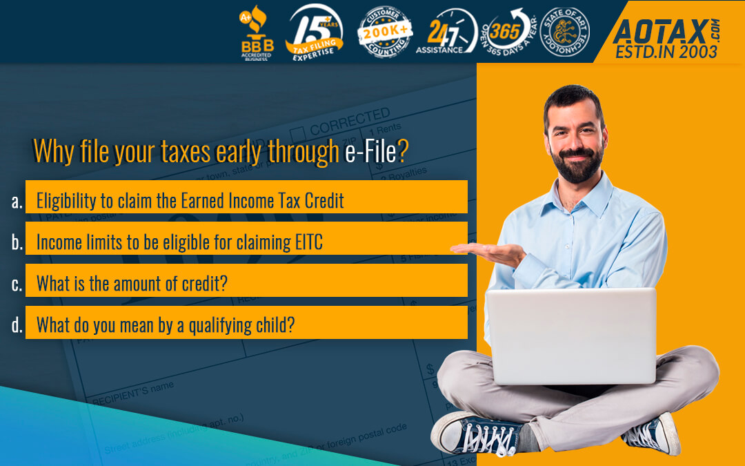 Why file your taxes early through e-File?