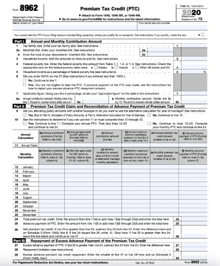 Reading-Form-8962